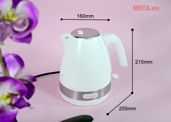 Ấm siêu tốc Delonghi KBLA2000.W