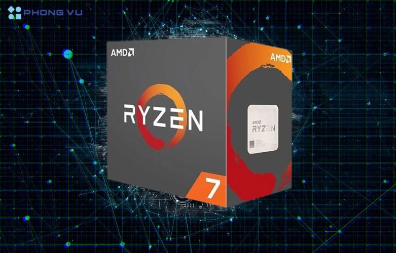 Kiến trúc Zen tiên tiến, xung nhịp cơ bản 3.6 GHz và có thể boost lên đến 4.0 GHz