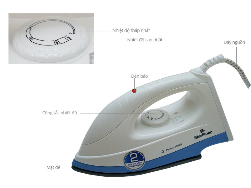 Bàn ủi Bluestone DIB-3755B Bàn ủi Bluestone DIB-3755B