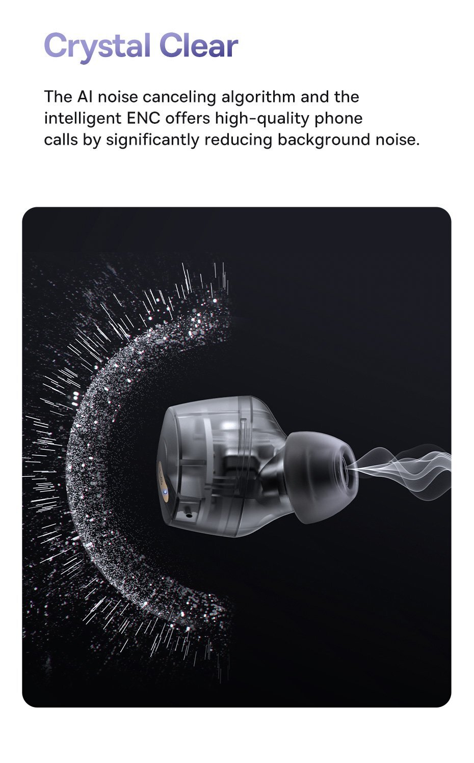 Tai nghe Bluetooth True Wireless Baseus Bowie E18 6