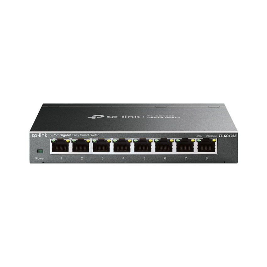 Switch TP-Link TL-SG108E (8-Port Gigabit Desktop Easy Smart Switch) ảnh 1