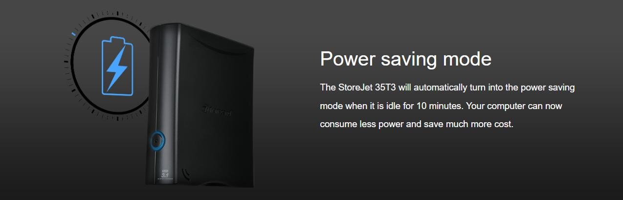 Ổ cứng di động HDD Transcend 8TB 3.5 inch StoreJet 35T3 (TS8TSJ35T3) 7