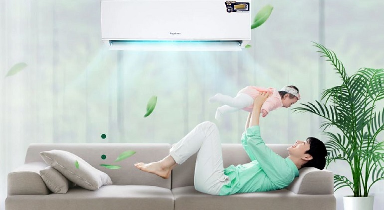 Điều hòa Nagakawa 18000 BTU 1 chiều NS-C18R2T30 gas R-32 2 Điều hòa Nagakawa 18000BTU 1 chiều NS-C18R2T30