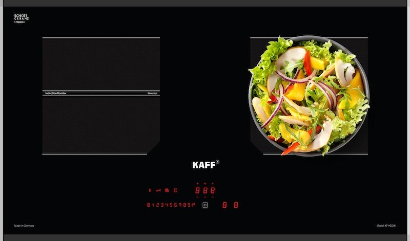 Bếp từ âm 2 vùng nấu Kaff KF-HD28II tiết kiệm điện năng hiệu quả