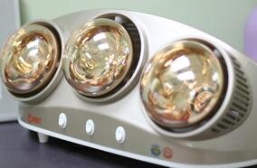 Đèn sưởi nhà tắm Comet CM8538, 3 bóng Đèn sưởi nhà tắm Comet CM8538, 3 bóng