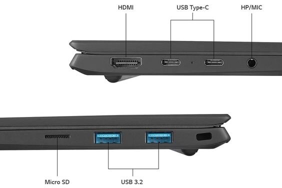 LG Gram 2023 14Z90R-G.AH53A5 (Ảnh 10)