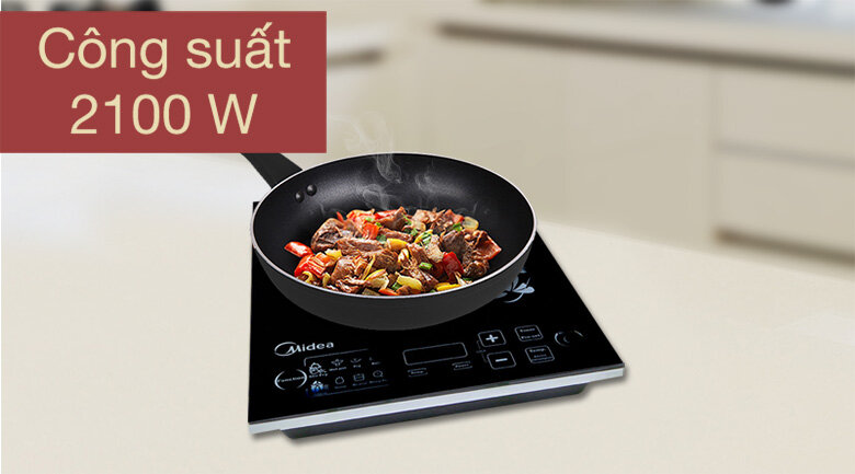 Bếp từ Midea MI-SV21DM Bếp từ Midea MI-SV21DM