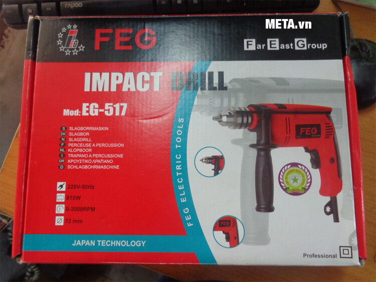Máy khoan búa FEG EG-517 (13mm) Máy khoan búa FEG EG-517 (13mm)
