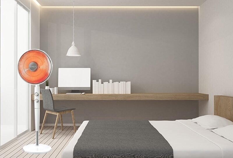 Quạt Sưởi Nón Saiko MF-1285 1000W