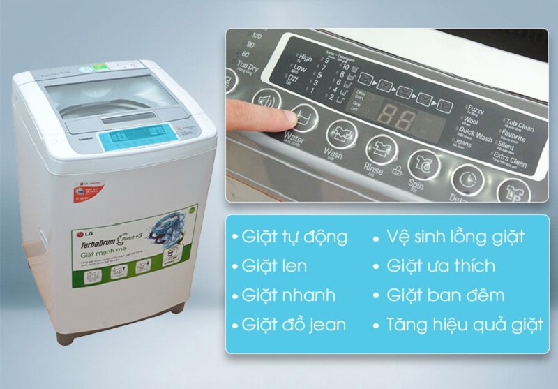Máy giặt LG 10 kg WF-S1015TT Máy giặt LG 10 kg WF-S1015TT