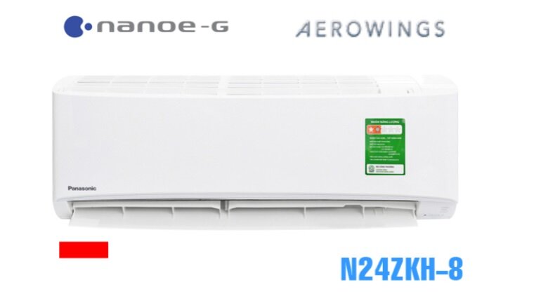 Điều hòa Panasonic 24000 BTU 1 chiều N24ZKH-8 có thiết kế đơn giản, tinh tế