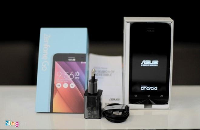 Điện thoại Asus Zenfone Go 4.5 Plus ZB452KG-6J044WW Silver