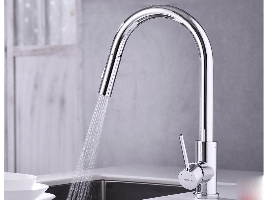 Vòi rửa bát nóng lạnh Hafele HT21-CH1P287/577.55.230 Vòi rửa bát nóng lạnh Hafele HT21-CH1P287/577.55.230