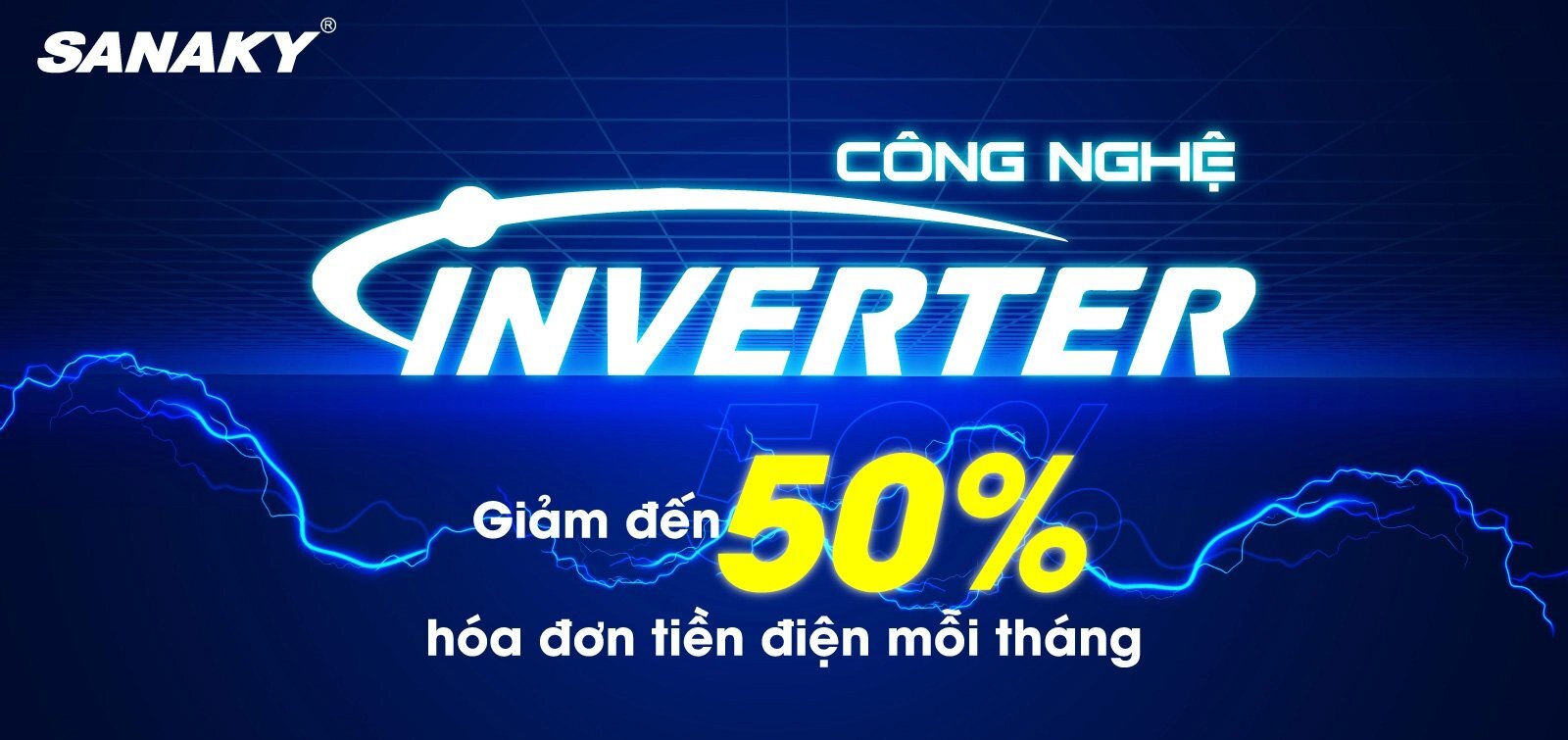 Công nghệ Smart Inverter – Tiết kiệm điện tối ưu Tủ đông Sanaky 410 lít VH-5699HY4K