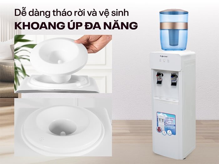 Khoang úp của cây nước thiết kế đa năng 