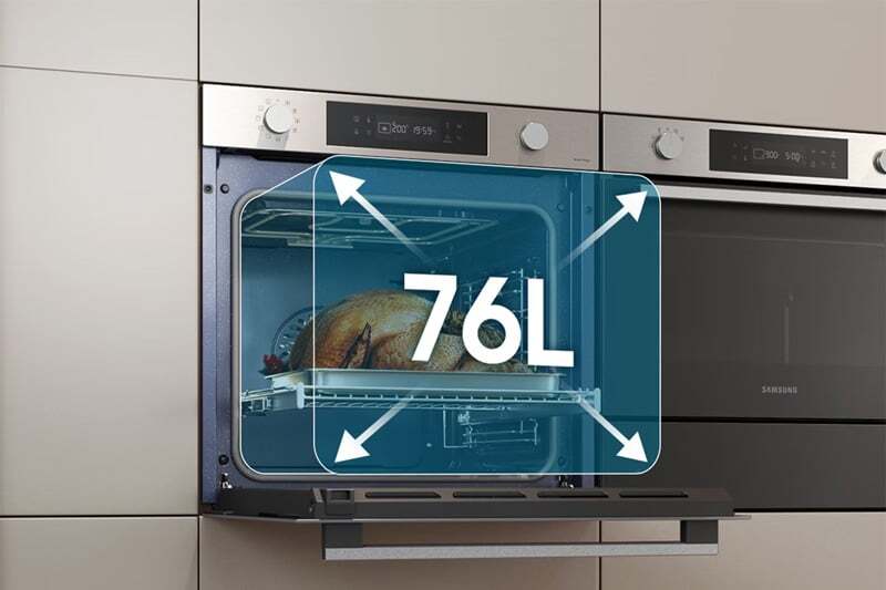 Lò nướng Samsung NV7B41201AS/SV dung tích 76 lít Lò nướng Samsung NV7B41201AS/SV dung tích 76 lít