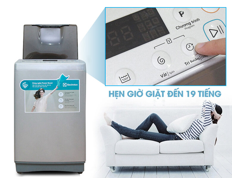 Máy giặt Electrolux 9 kg EWT903XS Máy giặt Electrolux 9 kg EWT903XS