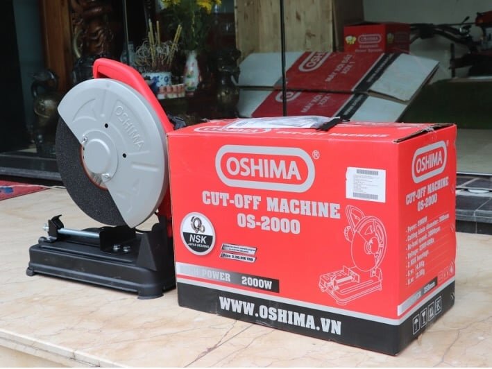 Oshima OS 2000 nhỏ gọn, dễ di chuyển Máy cắt sắt Oshima OS 2000