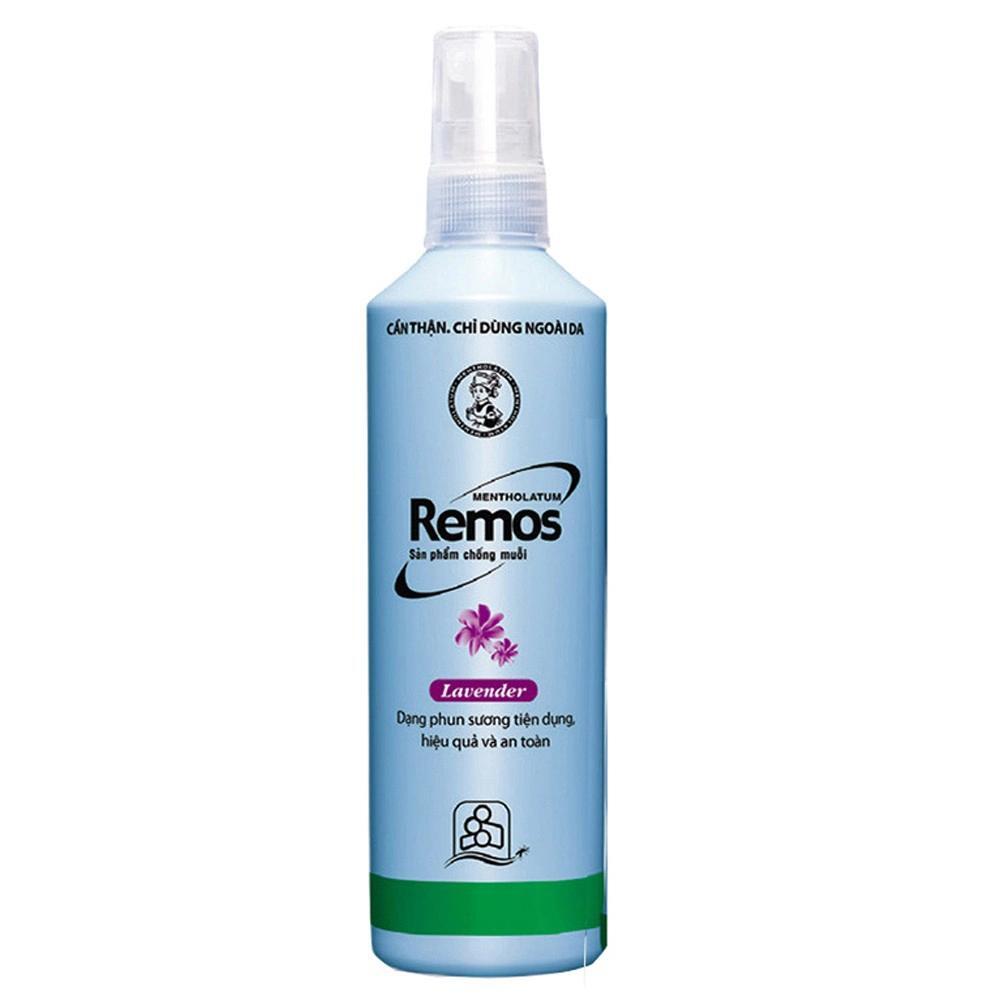 Xịt chống muỗi lavender Remos 60ml