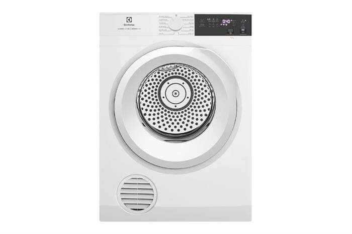 máy sấy thông hơi Electrolux EDV804H3WC có kiểu dáng giống như một chiếc máy giặt cửa ngang máy sấy thông hơi Electrolux EDV804H3WC có kiểu dáng giống như một chiếc máy giặt cửa ngang