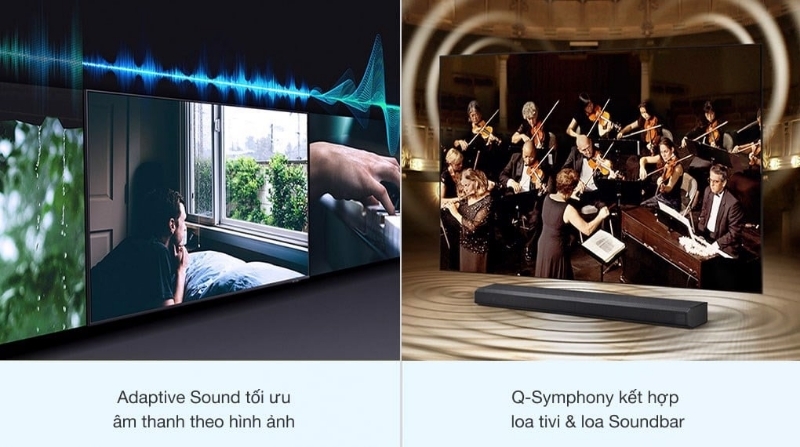 Smart Tivi Samsung 65 inch 4K UA65AU7002 (65AU7002) 6 Smart tivi Samsung 65 inch 4K UA65AU7002 chất lượng âm thanh