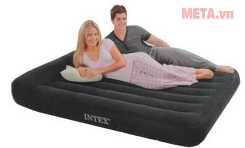 Đệm hơi INTEX 1m37 66768 (có kèm bơm)
