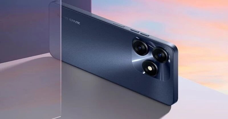 Tecno spark 10 thiết kế