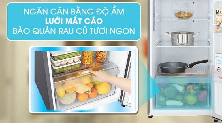 Tủ lạnh LG Inverter 374 lít GN-D372BL Tủ lạnh LG Inverter 374 lít GN-D372BL