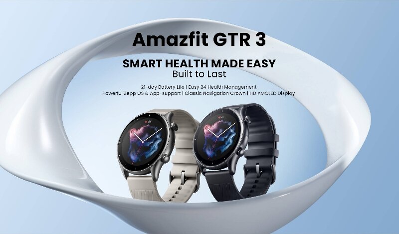 Amazfit GTR 3 thiết kế