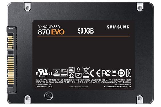 Samsung 870 Evo Sata 500GB 2.5 inch - hình 5