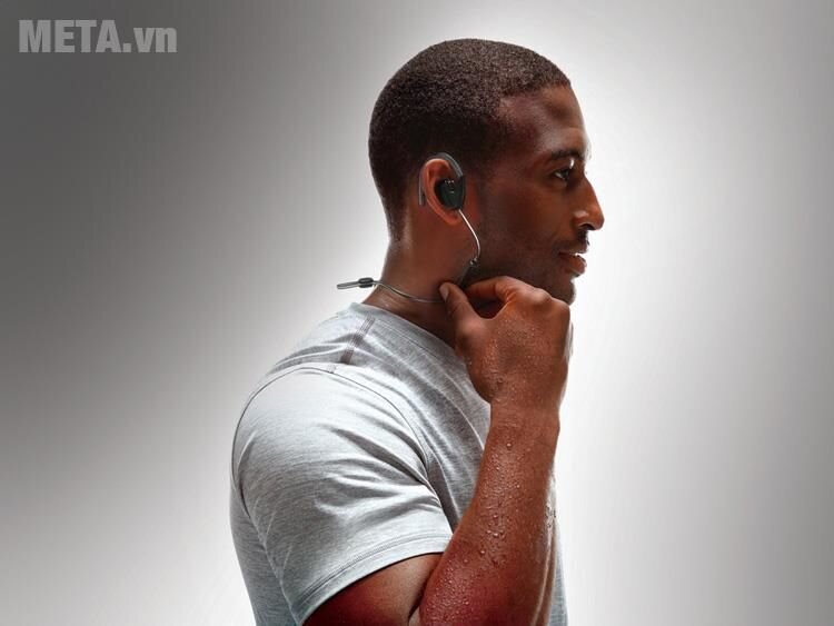 Tai nghe thể thao không dây Bluetooth Braven Flye Sport Reflect - Silver/Green