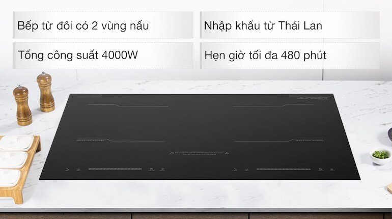 Bếp từ đôi Junger MK-22