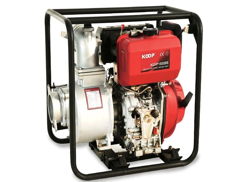 Máy bơm nước chạy dầu 6.6KW Koop KDP100B Máy bơm nước chạy dầu 6.6KW Koop KDP100B