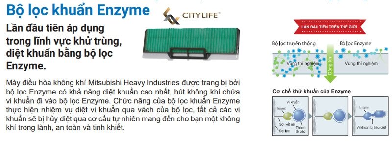 Điều hòa Mitsubishi Heavy 24000 BTU 1 chiều Inverter SRK/SRC24YW-W5