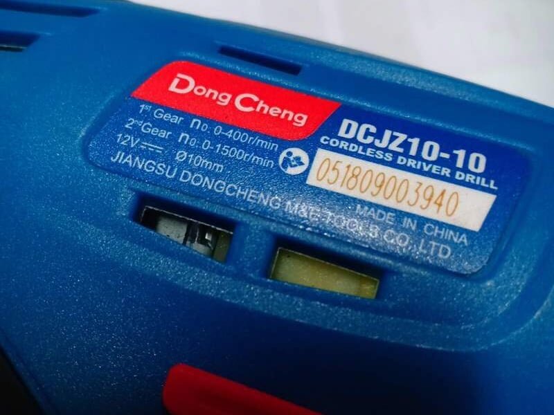 Thông số máy khoan pin Máy khoan pin