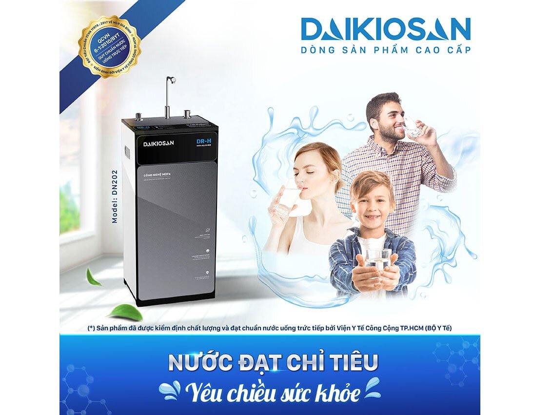 Máy lọc nước RO Dr.H 3D Daikiosan DN202