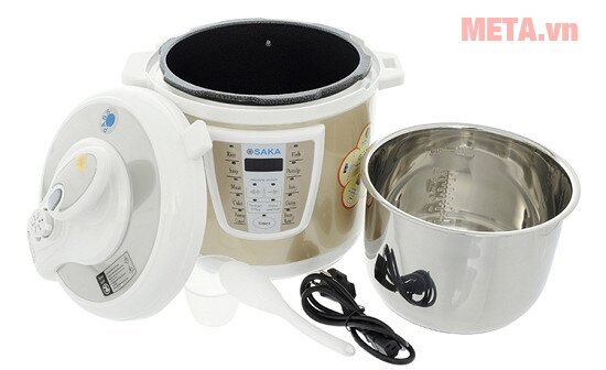 Nồi áp suất điện tử Osaka IPD-05GE - 5 lít