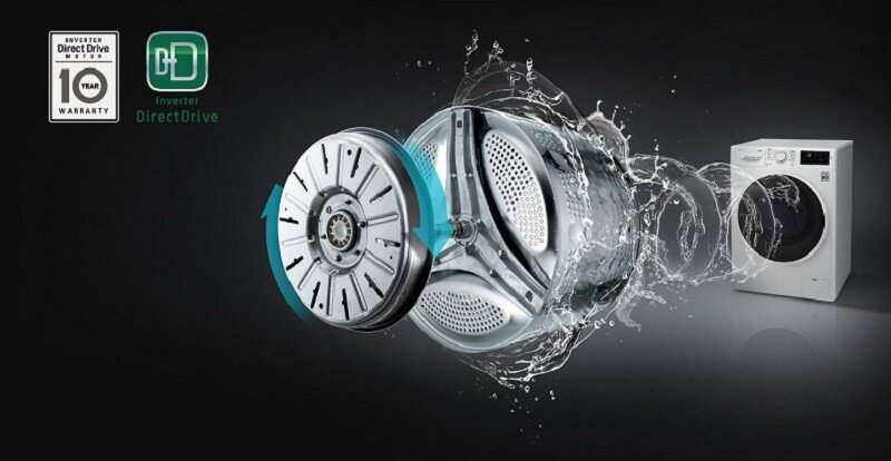 Máy giặt LG Inverter 9 kg FC1409S3W1