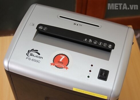Máy hủy tài liệu Silicon PS-650C