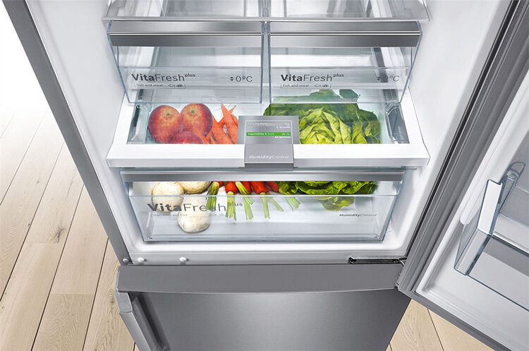 tủ lạnh ngăn đá dưới Bosch KGV36VW23E