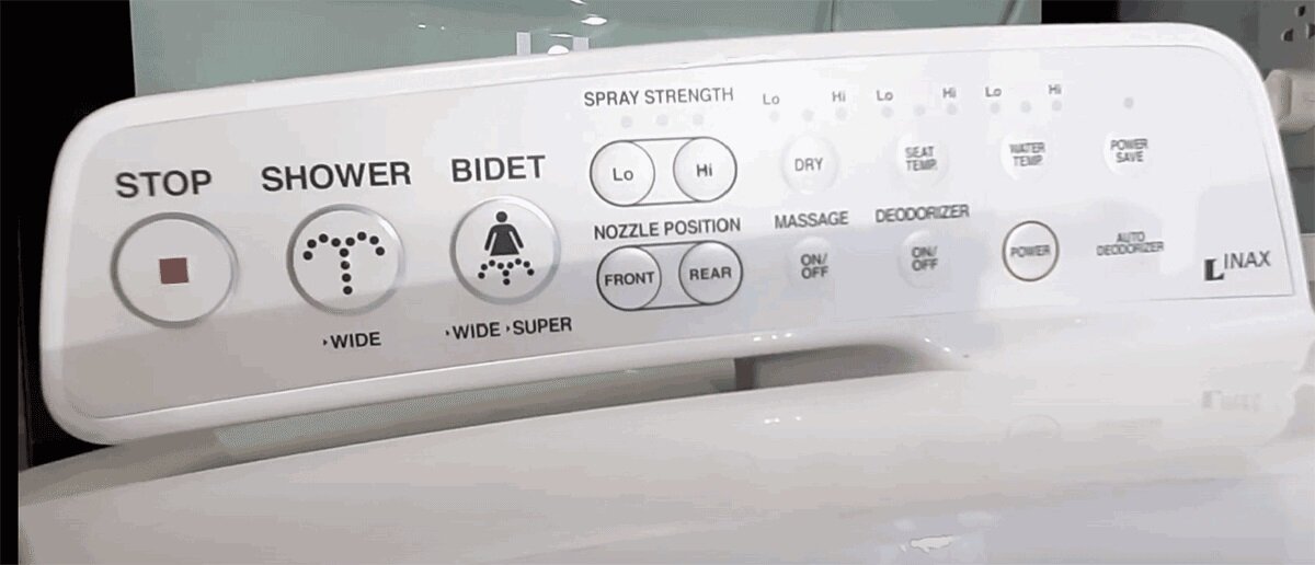 Nắp rửa điện tử INAX CW-KB22AVN