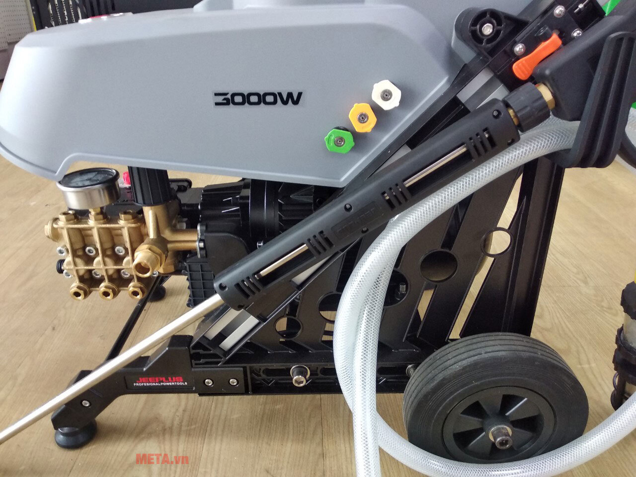 Máy phun rửa cao áp tự ngắt 3KW Jeeplus JPS-L350