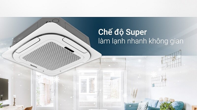 Điều hòa âm trần Nagakawa 50000 BTU 1 chiều NT-C50R1T20 làm lạnh nhanh
