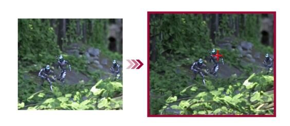 Nhìn rõ trong bối cảnh tốt và ngắm bắn dễ dàng 1