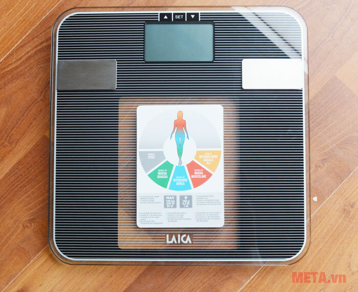 Cân đo tỷ lệ mỡ nước Laica - PS5008