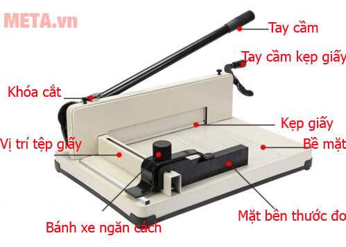 Bàn cắt giấy Bosser 858 Bàn cắt giấy Bosser 858