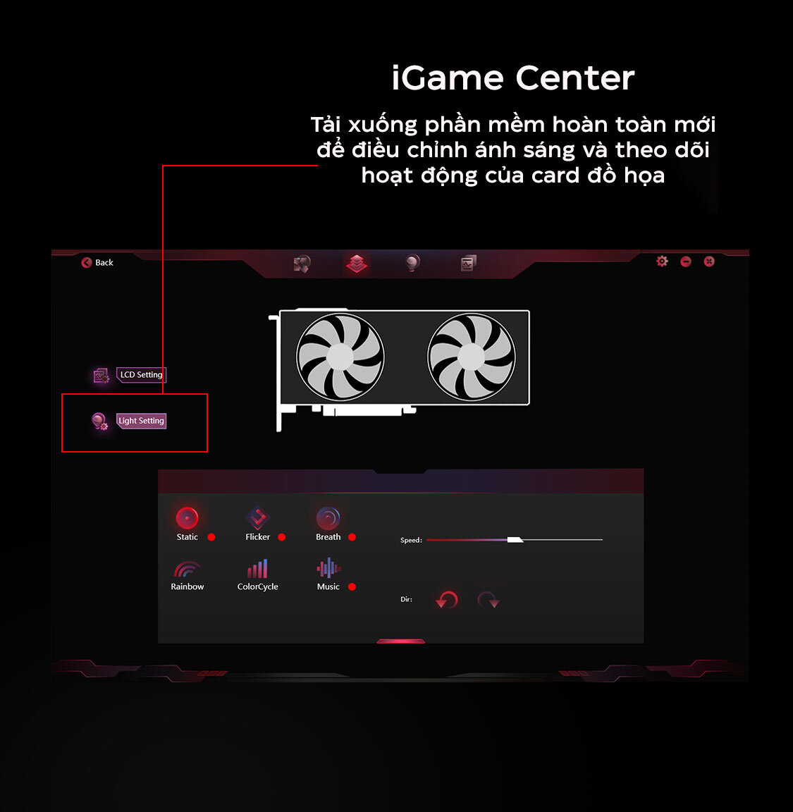 Card màn hình Colorful RTX 3050 iGame Ultra W OC 8G-V