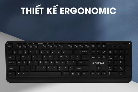 Bàn phím + Chuột không dây Zadez ZMK-333