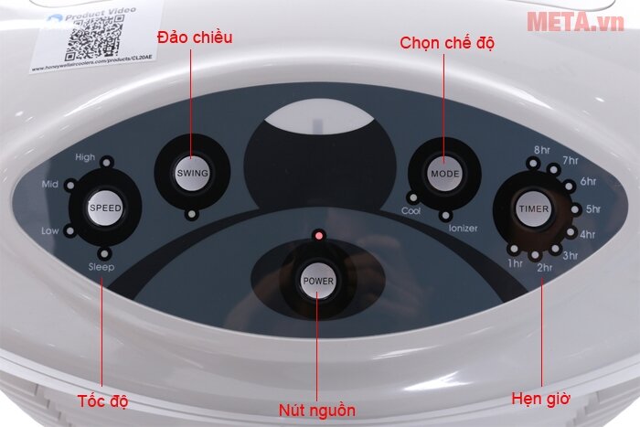 Quạt làm mát Honeywell CL20AE