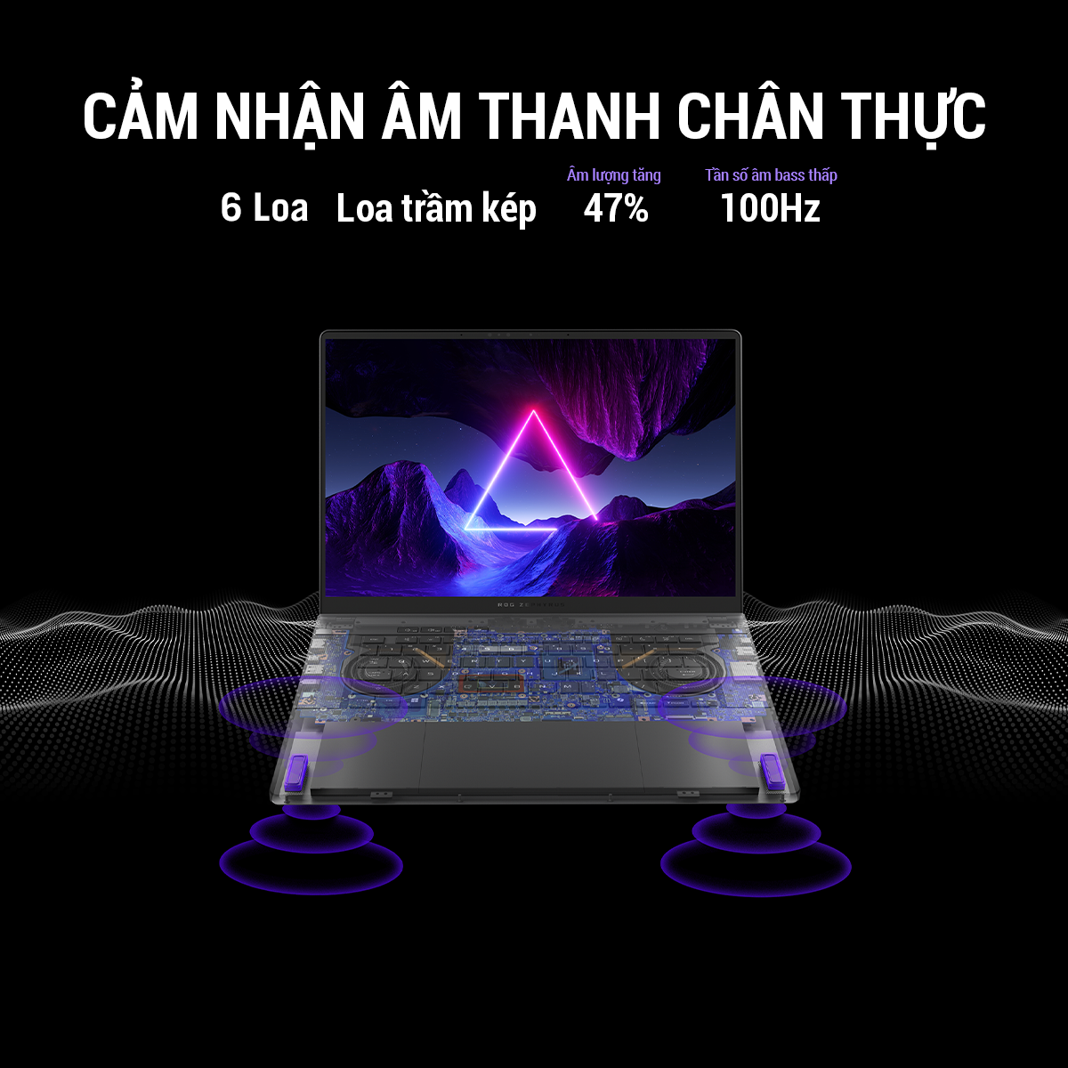 Laptop Asus Gaming ROG Zephyrus GU605MV-QR196WS (Ultra 9 185H/32GB RAM/1TB SSD/16 QHD 240hz/RTX 4060 8GGB/Win11/Trắng/Túi)